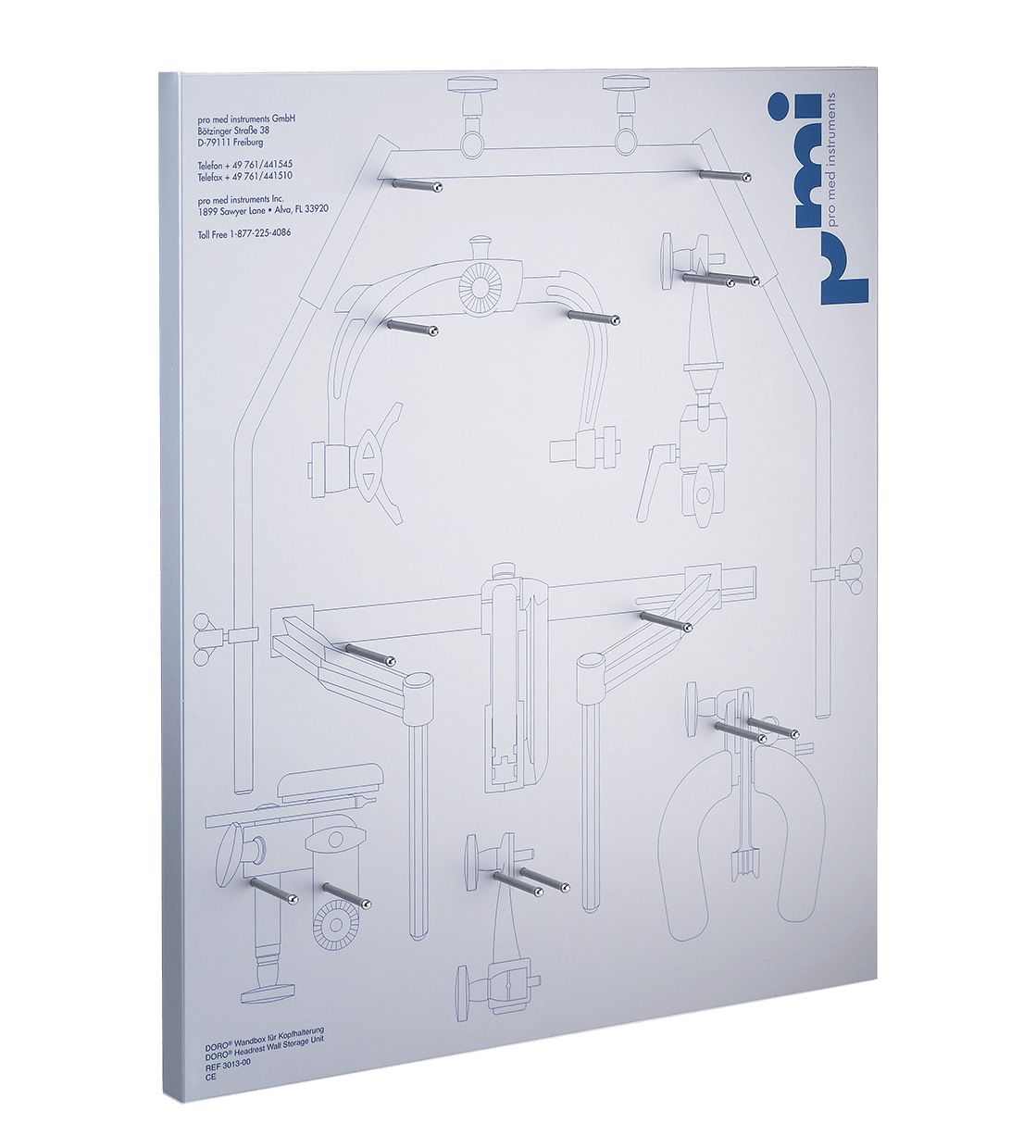 Headrest Wall Storage Unit