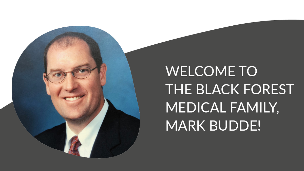 Mark Budde wird Teil der Black Forest Medical Group Mark Budde wird Teil der Black Forest Medical Group